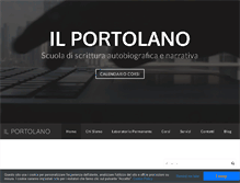 Tablet Screenshot of ilportolano.org